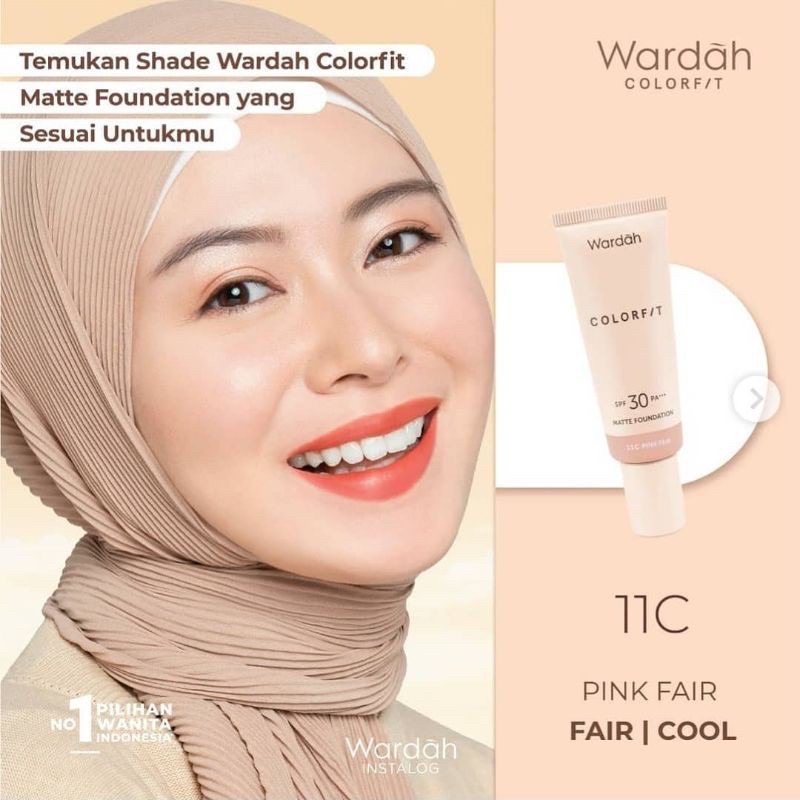 WARDAH COLORFIT MATTE FOUNDATION