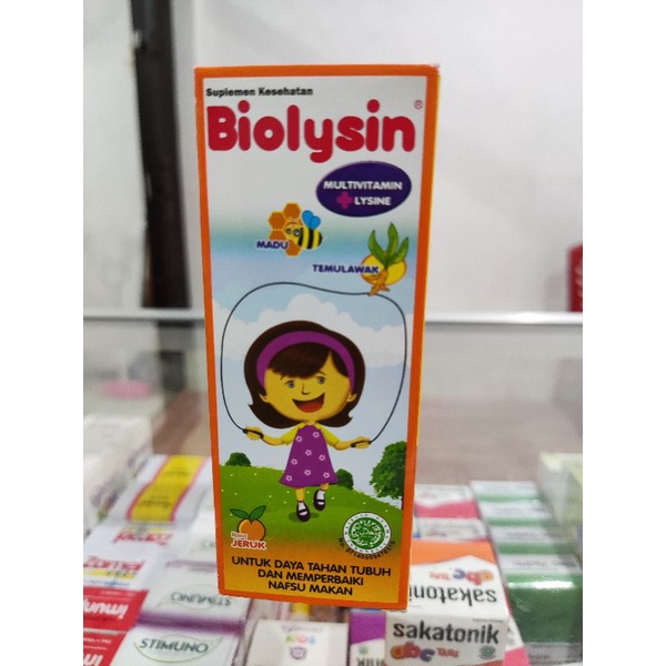 Biolysin vitamin anak nafsu makan 60ml