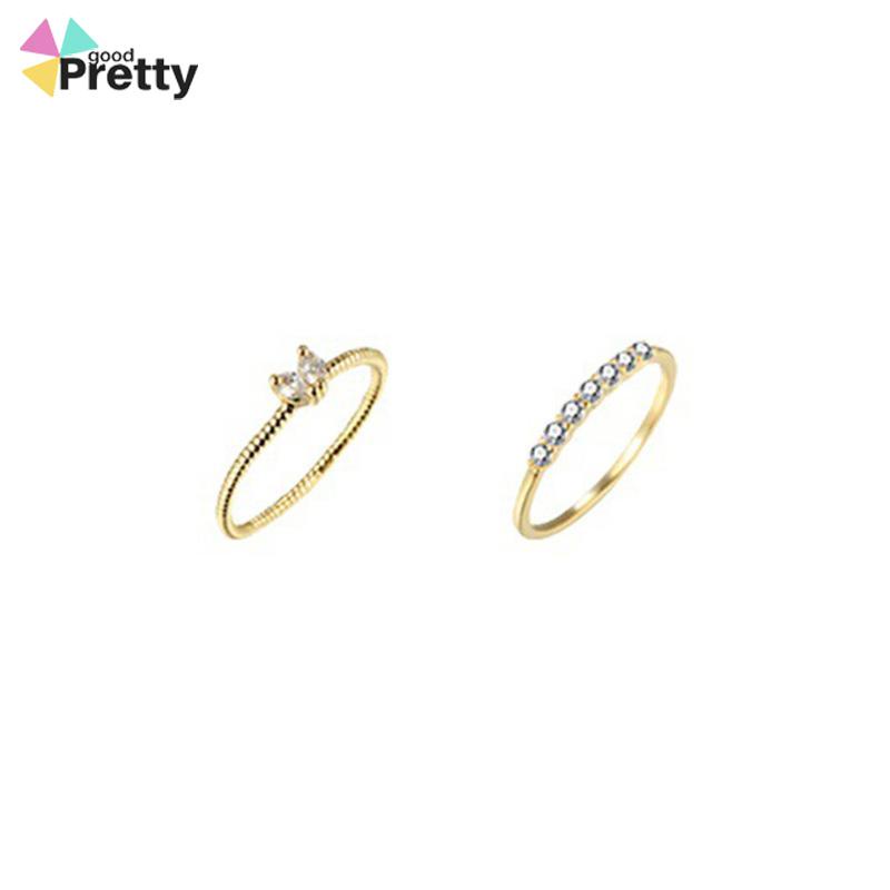 Cincin Jari Telunjuk Desain Hati Ukuran Kecil Untuk Anak Perempuan - PD