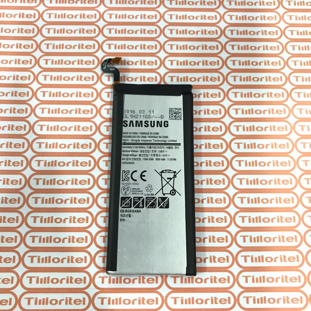 BATTERY BATERAI SAMSUNG S7 / BATERAI SAMSUNG G930 KUALITAS ORI