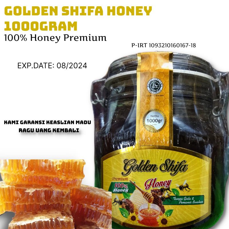

MADU GOLDEN SHIFA 1000 GRAM / GOLDEN SYIFA 1 KG