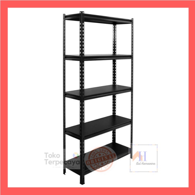 Rak Besi 5 Tingkat Tactix/Rak Gudang/Rak serbaguna