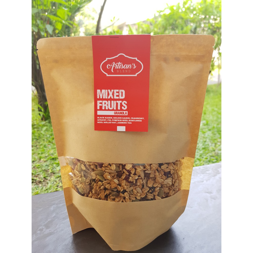 

Artisan Granola rasa Mixed Fruit 400 gram
