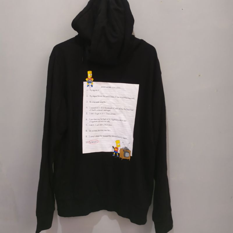 HOODIE THE SIMPSON TOPTEN ORIGINAL NEW SECOND THESIMPSON THRIFT ADLV