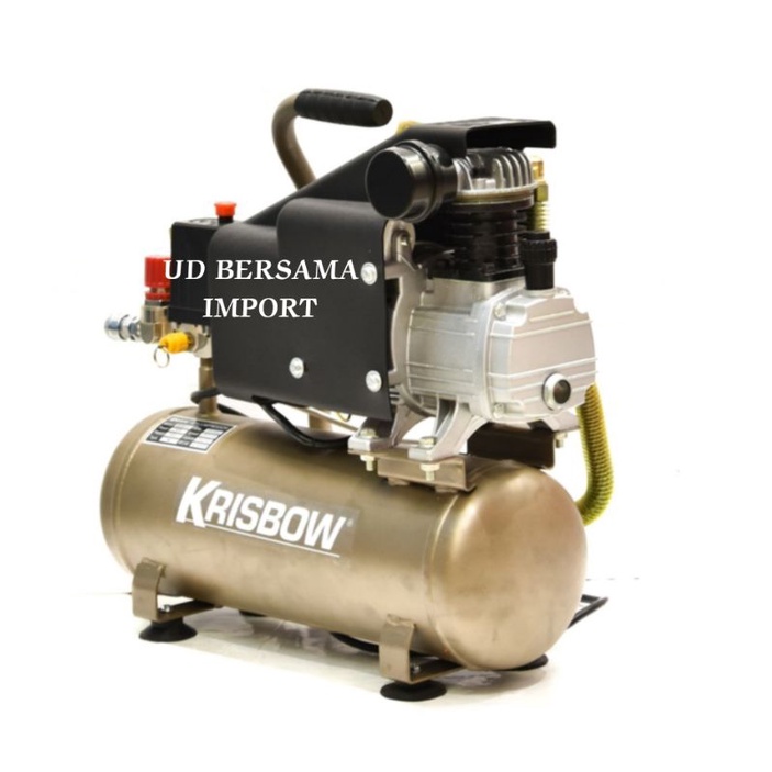 KRISBOW Kompresor Angin 1hp 8l 8bar 1ph crdc1018