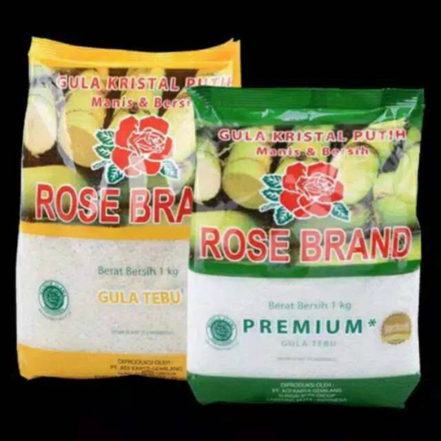 

*READY* Gula Rosebrand Kemasan 1kg (Dikirim Random Hijau/Kuning)