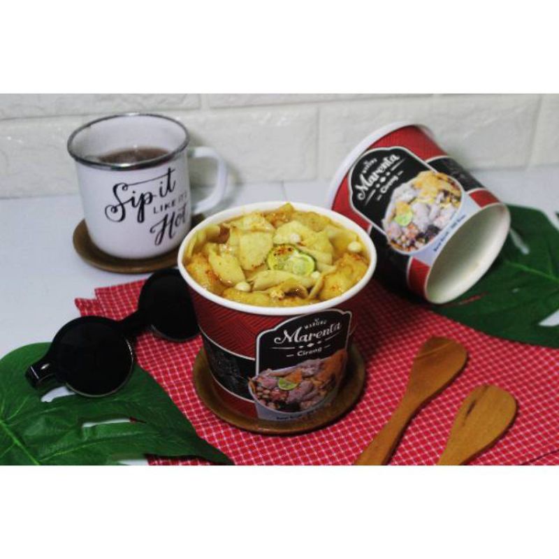 

Warung Marenta Cireng Banjir Original Pedas gurih Best Seller (250gr)