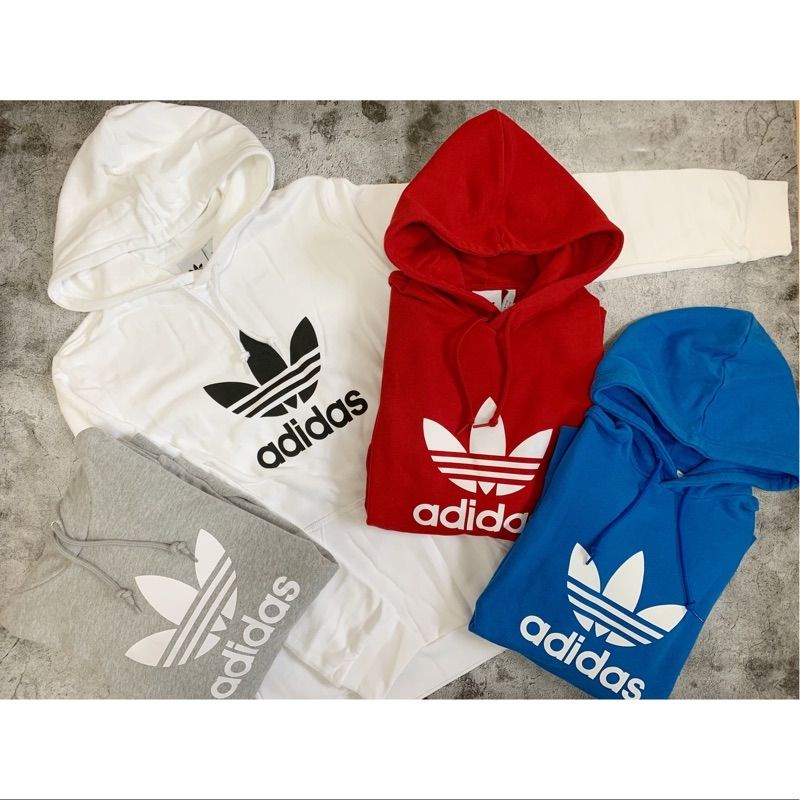 S - XXXXXL(6XL) Jaket ADIDAS BIG LOGO Basic Size Jumbo Bigsize Unisex Sporty Jumper Urban Streetwear Style Fleece Premium