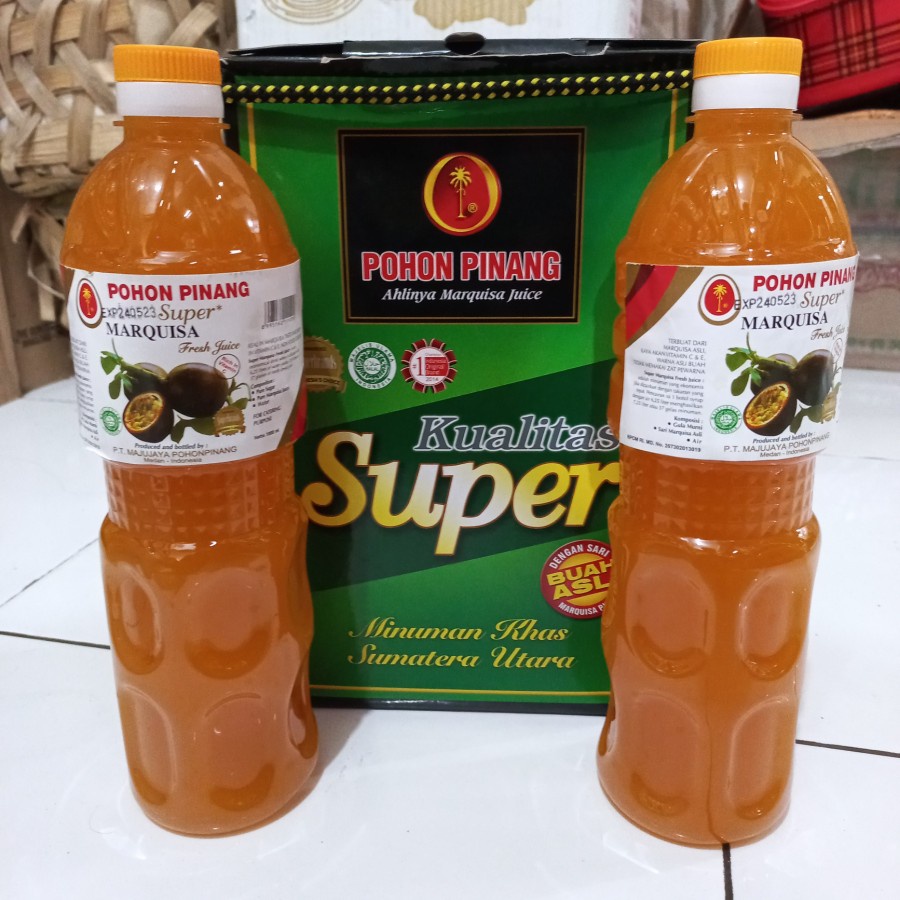 

Sirup Pohon Pinang Super Markisa 2x1L