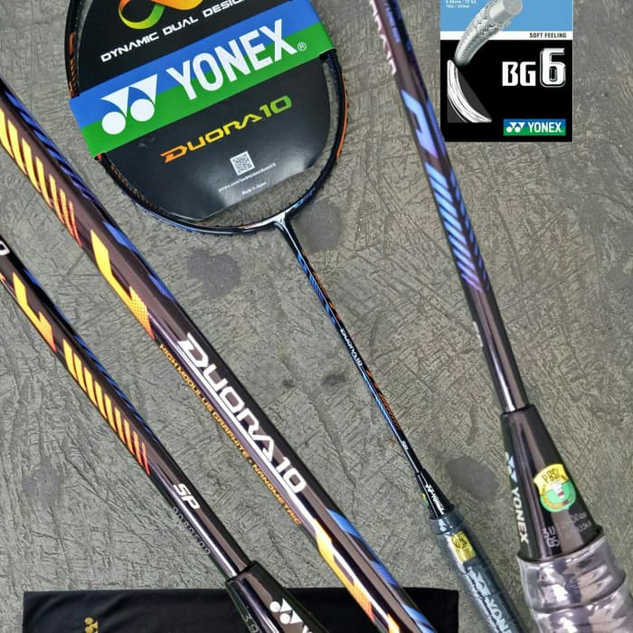 terbaru Raket Yonex Duora 10 Grade Ori Import Super