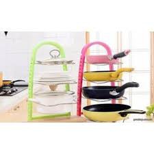 IKILOSHOP Cookware Cabinet Rak Pan Storage Steinless Peralatan Dapur Panci