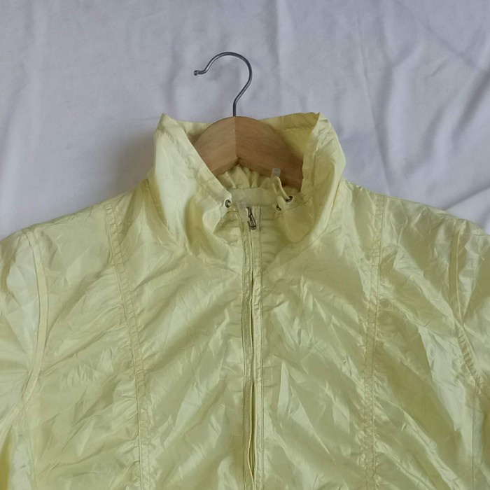 SPORT WINDBREAKER JACKET WARNA KUNING LEMON BRAND AIAS GOLF UNISEX