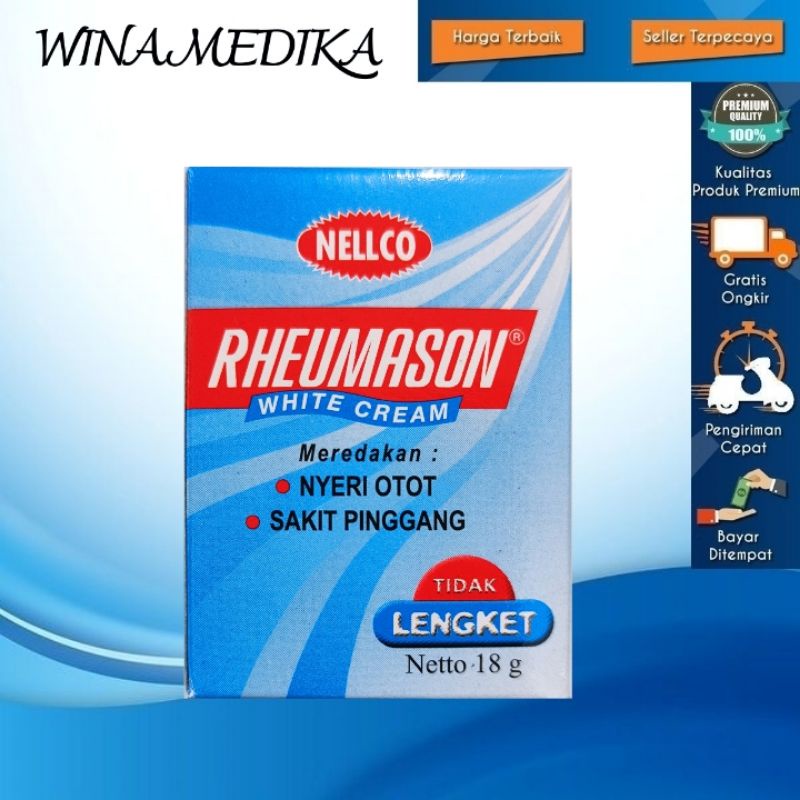 RHEUMASON WHITE CREAM 18 GRAM