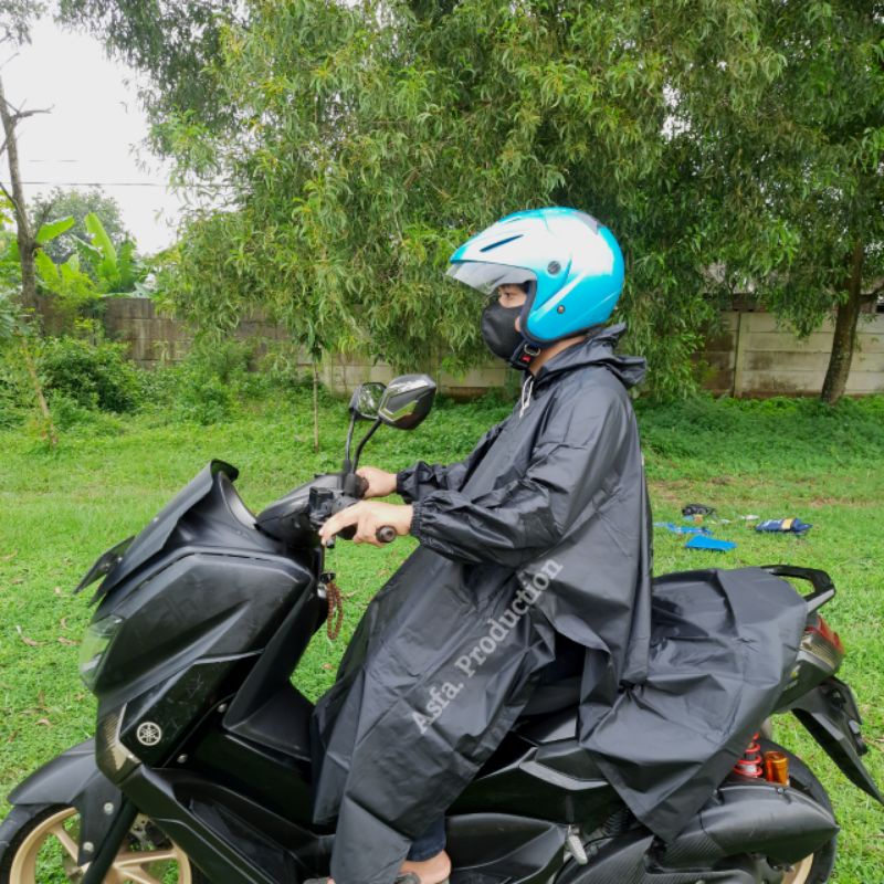 RAINCOAT, JAS HUJAN PONCO LENGAN/KELELAWAR DEWASA PRIA WANITA