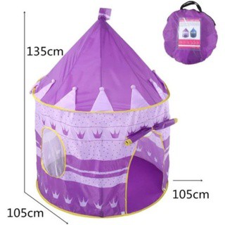 Tenda Mainan Anak Model CASTLE CASTIL Tenda Kastil Mandi Bola Portable