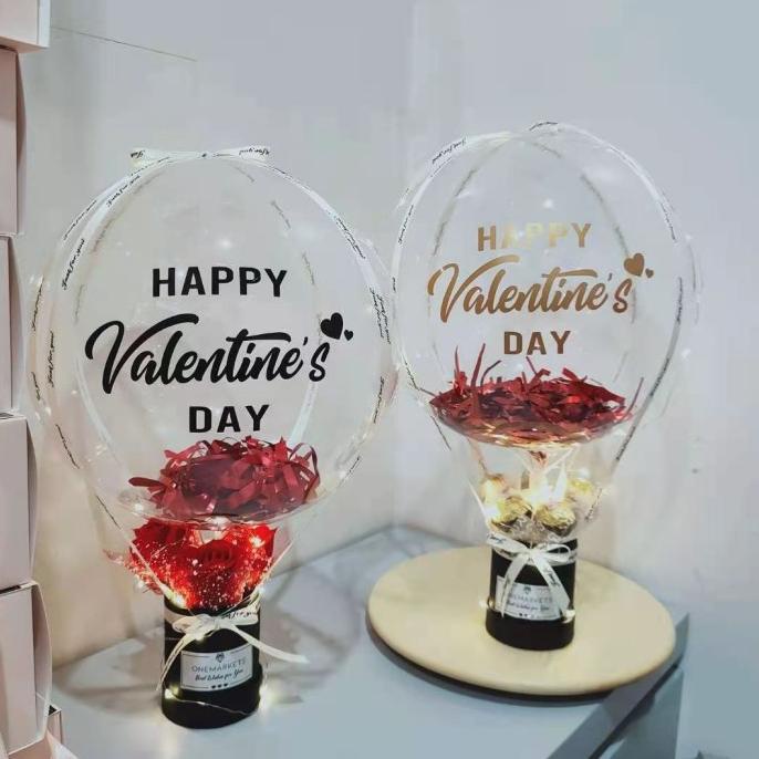 

Hot Air Baloon Happy Valentine'S Day
