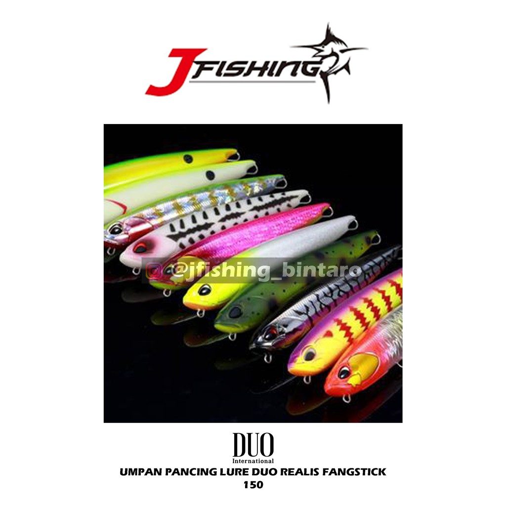 UMPAN PANCING LURE DUO REALIS FANGSTICK 150