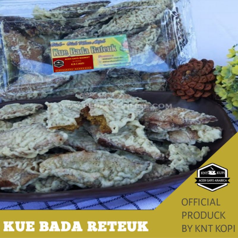 

KUE BADA RATEUK ACEH ASLI / KUE KERING ACEH ORIGINAL kemasan kecil 150gram.TERLARIS TERMURAH