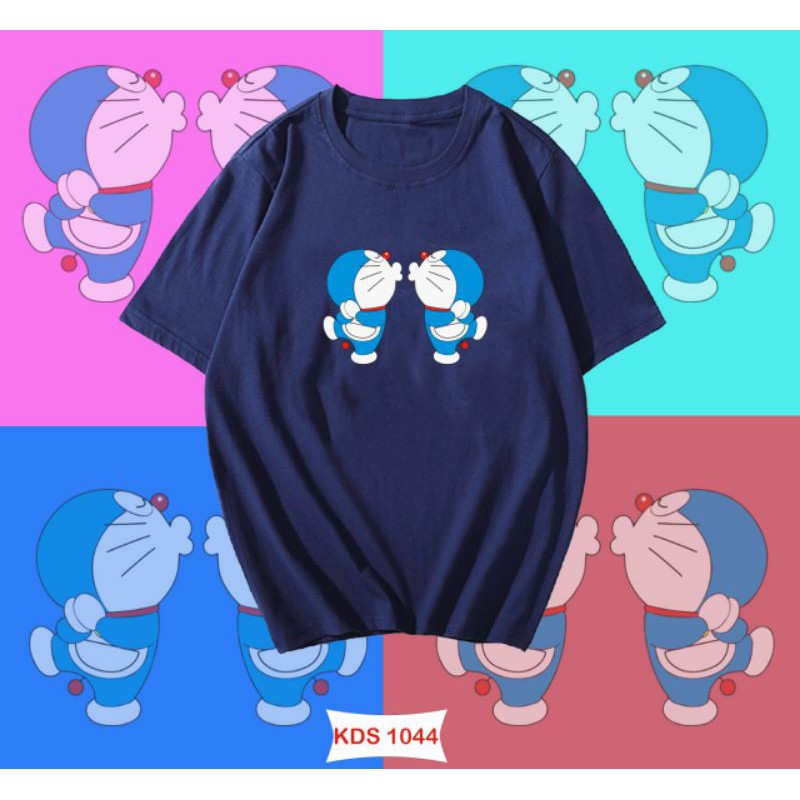 T-SHIRT / TUMBLR TEE DORAEMON KISS /UNISEX COTTON 30S PREMIUM