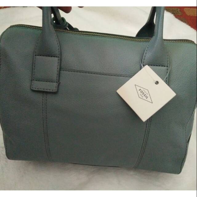 Fossil Jori satchel steel blue