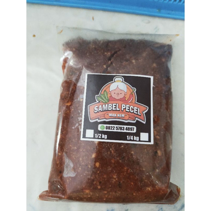 

sambel pecel 1/4 kg