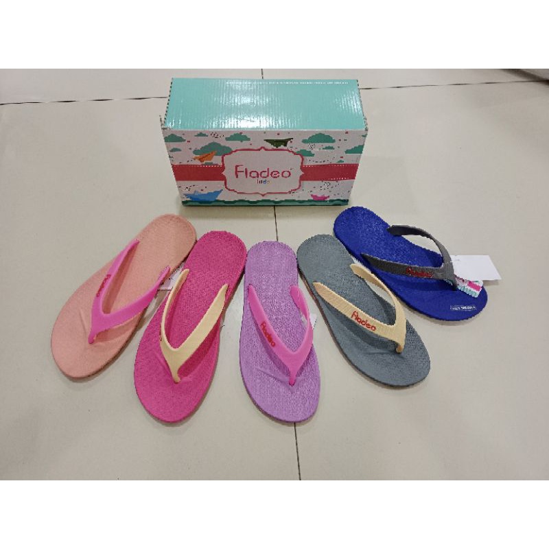 Fladeo Kids Sandal jepit anak full karet 31 - 35