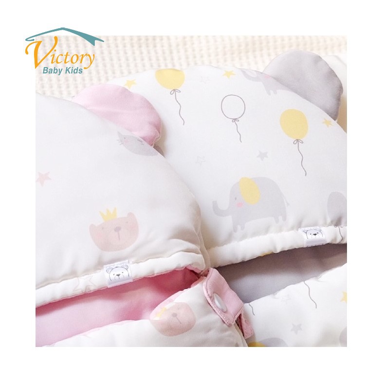 Cradle Doodle - Baby Cocoon Selimut Bayi Blue Ship