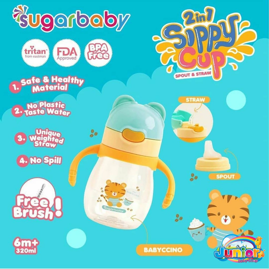 Sugar Baby 2in1 Sippy Cup 270ml