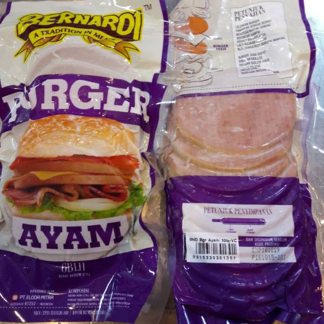 

BERNARDI BURGER AYAM 6 BJ