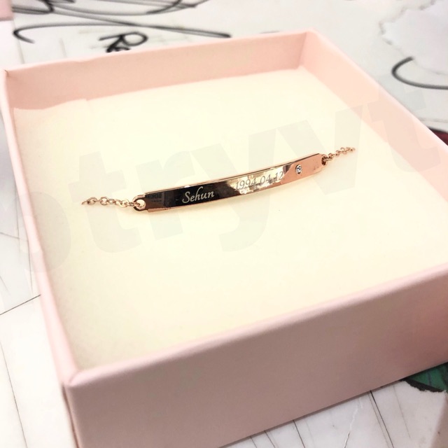 Sehun Birthday Bracelet 2019
