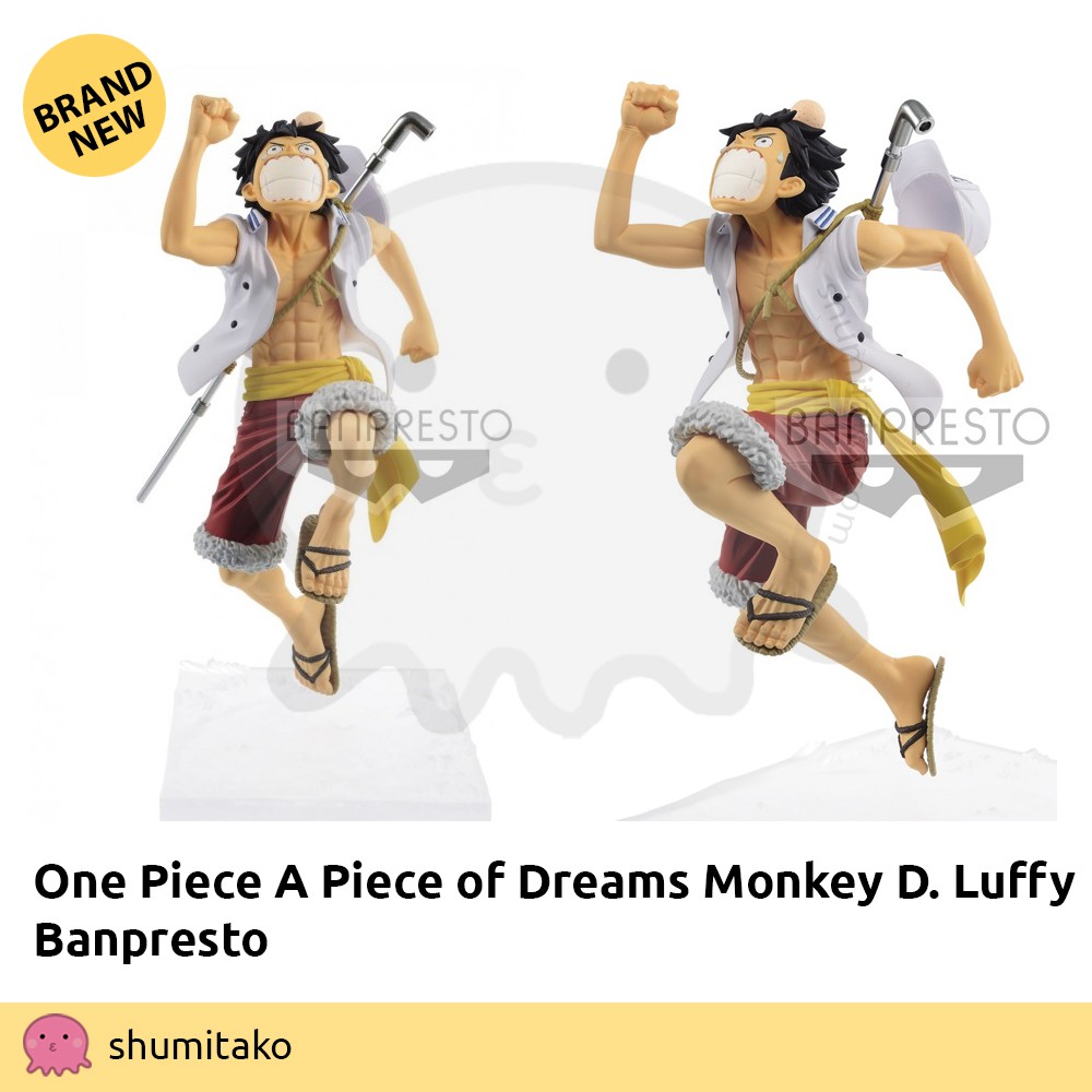 One Piece Magazine Figure A Piece of Dream Monkey D Luffy by Banpresto