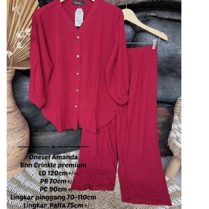 [SRS] ONE SET RAYON / ONE SET CRINKLE / ONE SET JUMBO/ DAILY ONE SET / SETELAN WANITA 447