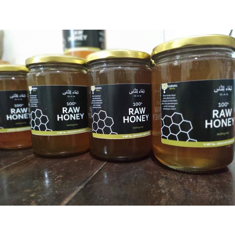 

Madu Murni Mentah Raw Honey 100% Syifatu Linnas