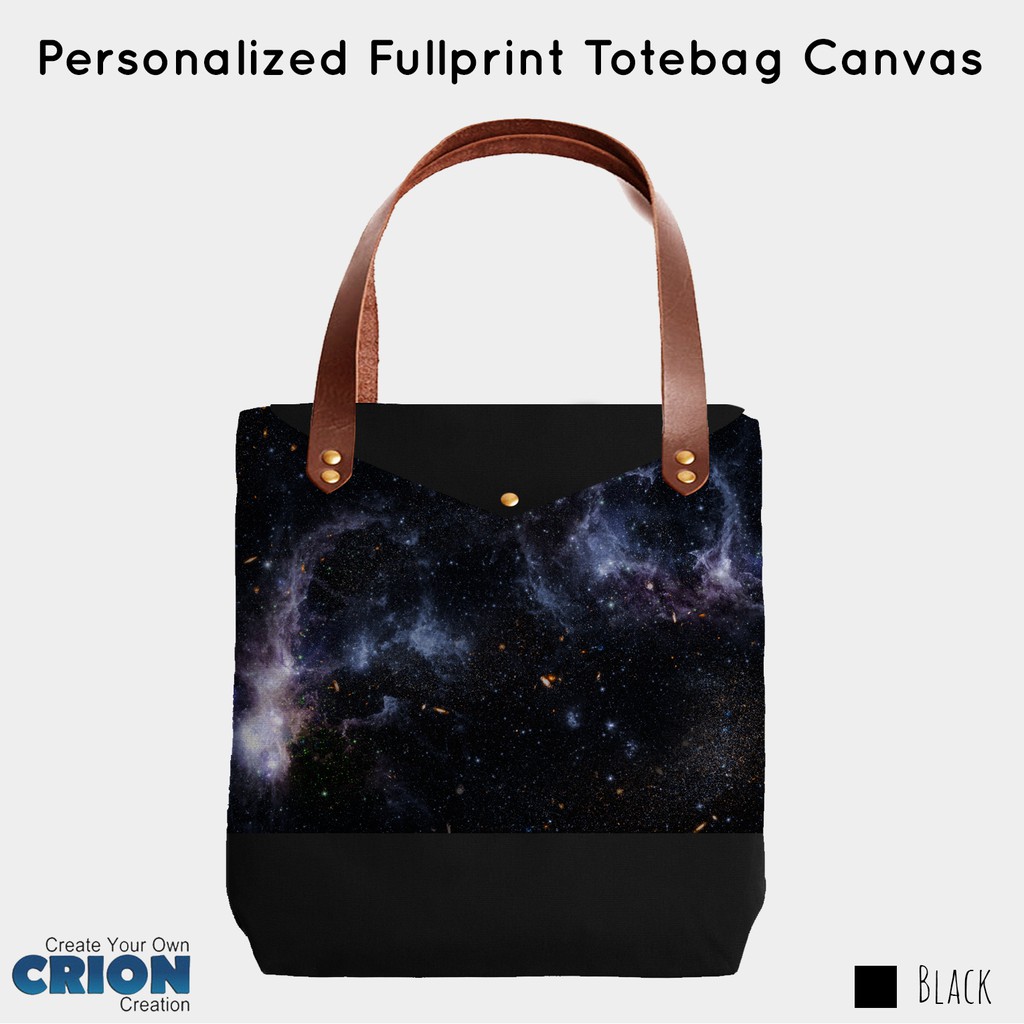 Personalized Fullprint Totebag Canvas - Space Astronaut - By Crion