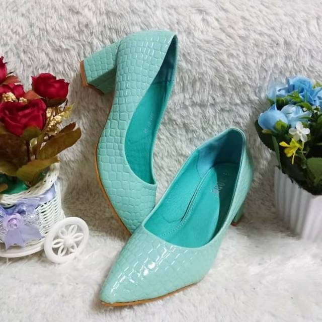 Sepatu heels import wanita no body murah tapak tahu