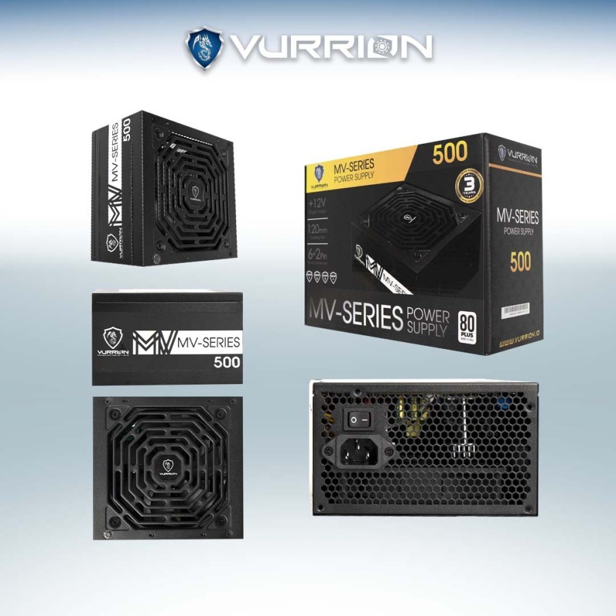 POWER SUPPLY VURRION MV-SERIES 400 WATT 80+ PSU 80 PLUS
