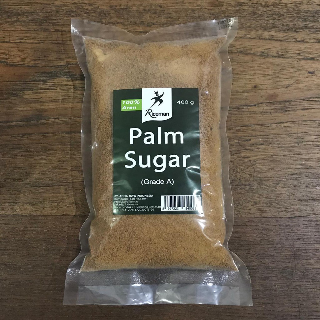 

Gula Palem - Gula Aren / Palm Sugar Ricoman 400gr