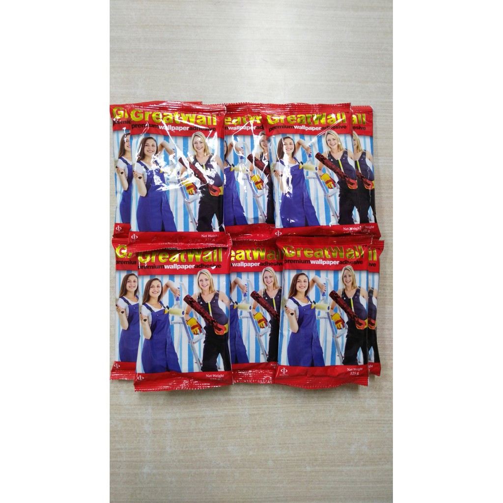 Lem Wallpaper Dinding Merek Great Wall Lem Sooku Rona  Perekat Wallpro