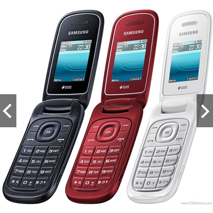 Samsung Hp NEW E 1272 hp murah hanphone murah Merah Rose Gold-2