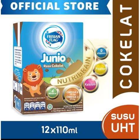

Ii8CodeFrisian Flag Junio UHT Chocolate 110 ml [12 Pcs](rekomended) N97