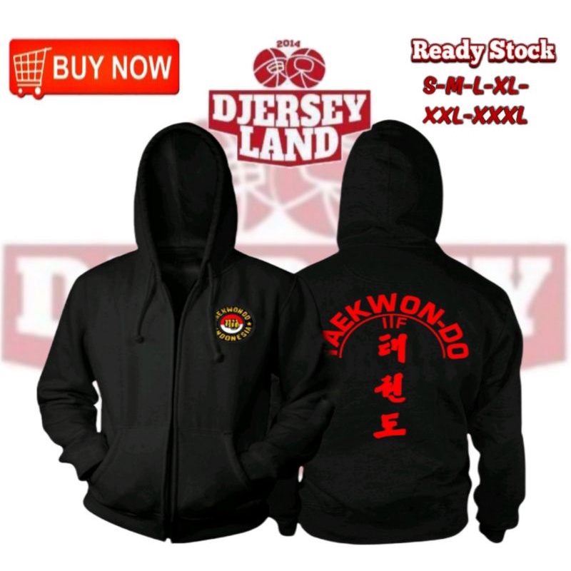 JAKET HOODIE TAEKWONDO KEREN SWEATER TAEKWONDO INDONESIA
