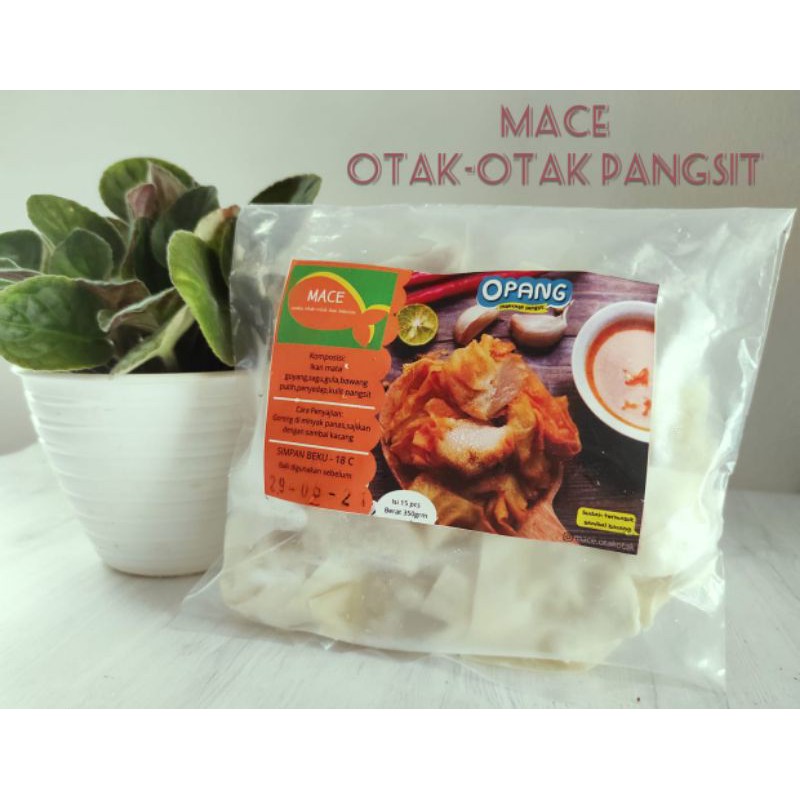 

otak-otak pangsit(opang) Mace
