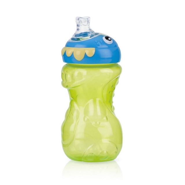 Nuby trainer sip monster 330ml - botol minum