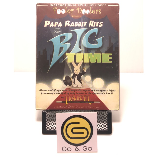 Jual Papa Rabbit Hits BIG TIME with DVD by Daryl | Shopee Indonesia
