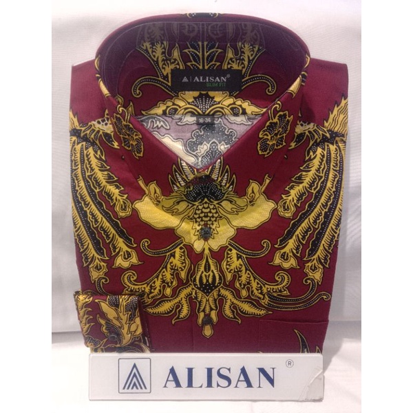 Kemeja batik ALISAN lengan pendek