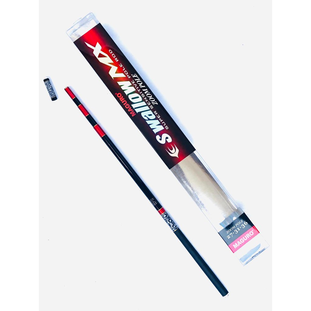 Joran Tegek Zoom Pole Maguro Swallow MX 360 450 Carbon