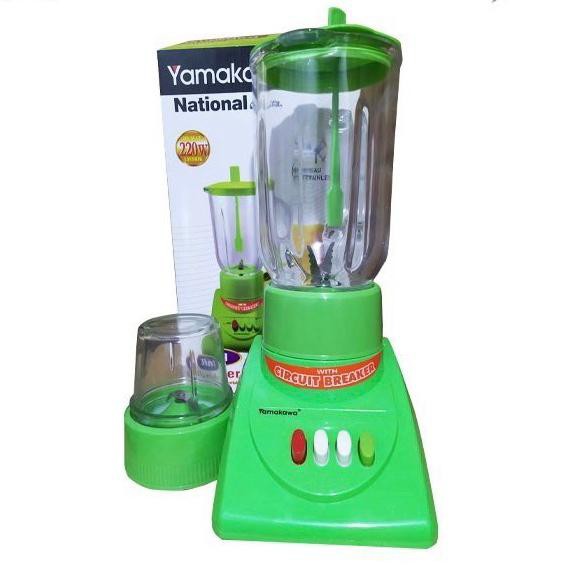 Yamakawa Blender Glass Jar T9GN 2in1 with Grinder 6 Mata Pisau