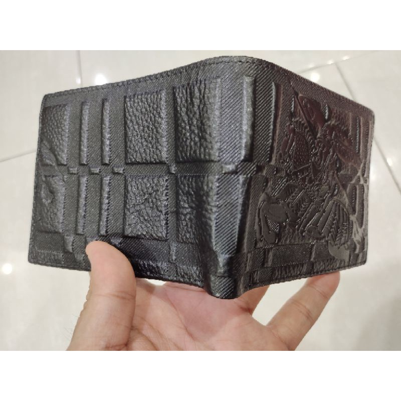 Dompet kulit asli pendek lipat import