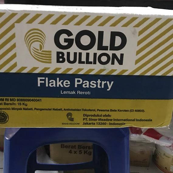 

Korsvet / Flake Pastry / Puff Pastry Gold Bullion 500gr !! 이