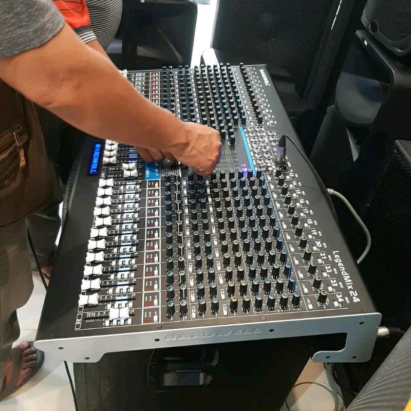 Mixer Audio Hardwell LegendMix 24 ORIGINAL Mixer 24 Channnel Kualitas Terbaik